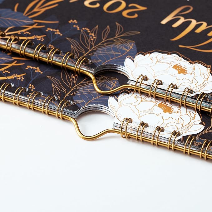 Calendar 2025 - Wall Calendar 2025, 12 x 17 In, Jan. 2025 - Dec. 2025, 12 Months Calendar 2025, Twin-Wire Binding, Hanging Hook, Thick Paper, Unruled Blocks, Julian Dates