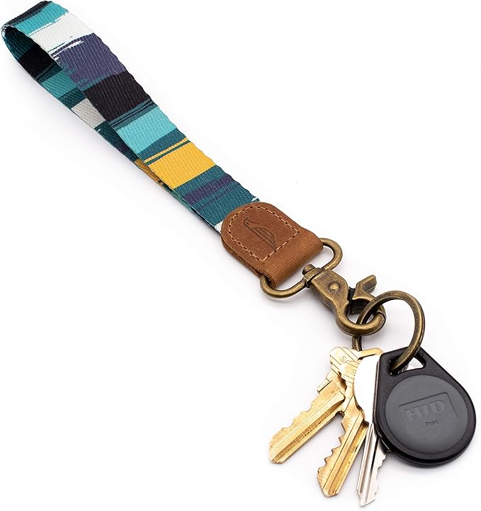 POCKT Lanyard for Keys Wristlet Strap Key Chain Holder for Men and Women - Cool Hand Wrist Lanyards for Keys and Wallets