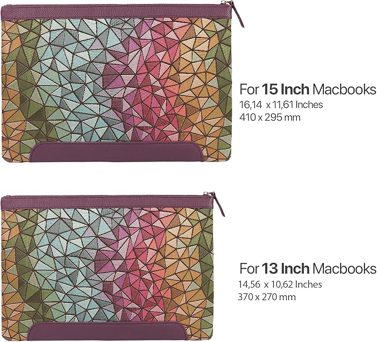 Londo Genuine Leather Laptop Sleeve - Stylish Protection for MacBook M1 M2 M3 Pro Max