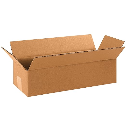 AVIDITI 16 x 6 x 4 Corrugated Cardboard Boxes, Long 16"L x 6"W x 4"H, Pack of 100 | Shipping, Packaging, Moving, Storage Box for Home or Business, Strong Wholesale Bulk Boxes