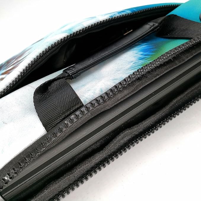 icolor 15" Laptop Shoulder Bag Sleeve Holder,14.2" 15.4 inch Computer Tablet Canvas Handbag Case Notebook Messenger Briefcase