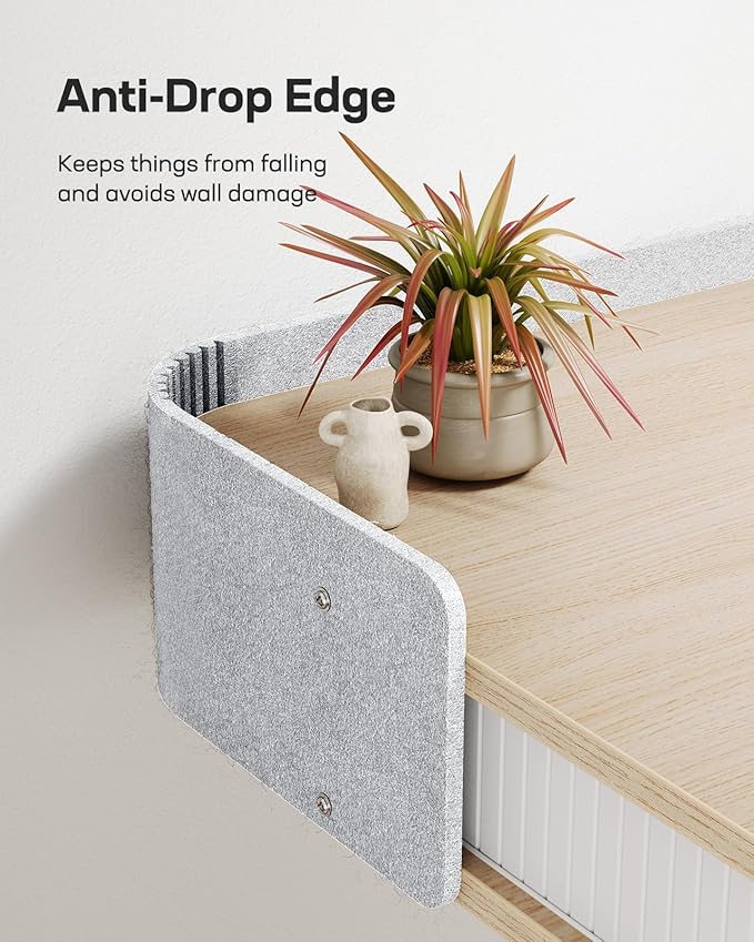 Marsail Electric Standing Desk Whole-Piece Desktop 48 x 24 Inches Height Adjustable Desk with 3 Drawers Home Office Table with 3 Memory Preset