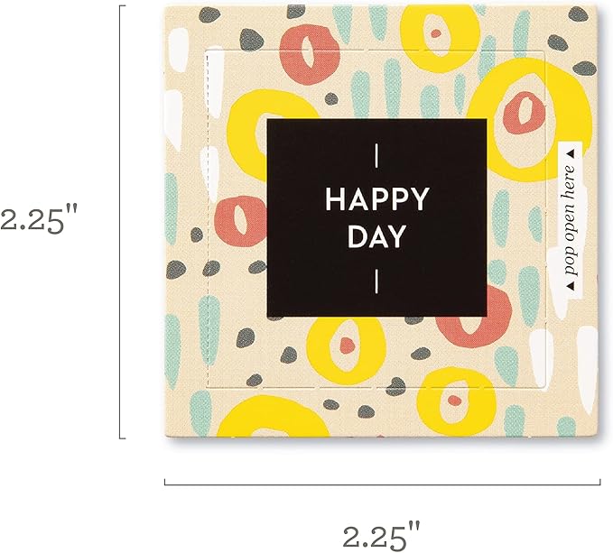 Compendium ThoughtFulls Pop-Open Cards — Happy Day — 30 Pop-Open Cards, Each with a Different Inspiring Message Inside