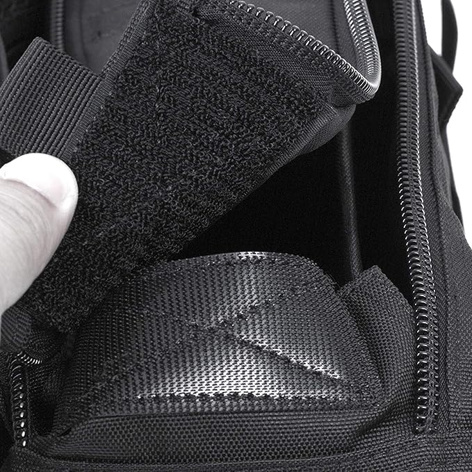 Seibertron Pro-Multifunction Shoulder Messenger Bag Fit for 14.1" Laptop Black