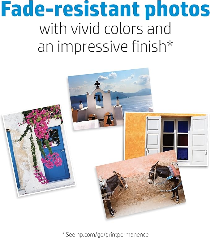 HP Premium Plus Photo Paper, Glossy, 4x6 in, 100 sheets (CR668A)