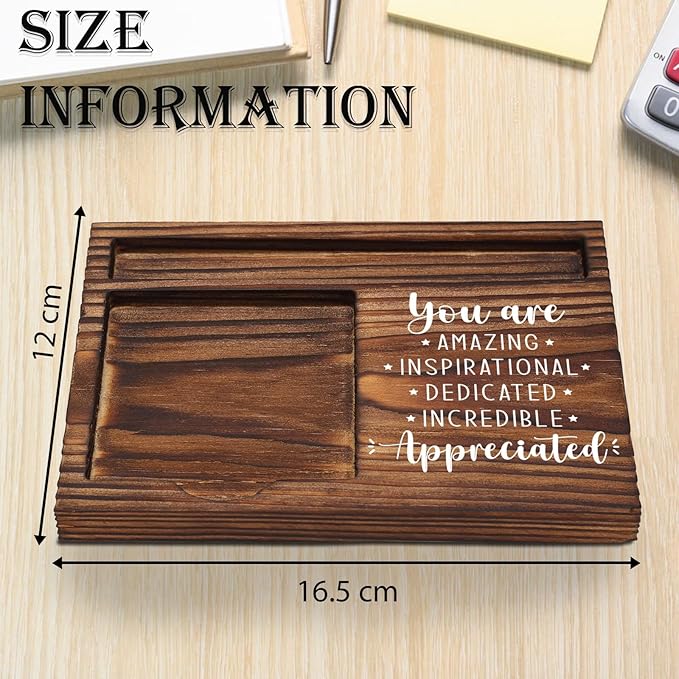 Team Appreciation Gifts for Employees, You Are Incredibly Appreciated Gifts Desk Self-Stick Note Pad Holders, Thank You Gift for Staff Friends Team Healthcare Worker Coworker Sticky Notes Holder TZP10