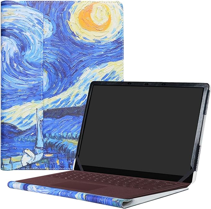 Alapmk Protective Case for 13.5" Microsoft Surface Laptop 5 13.5/Surface Laptop 4 13.5/Surface Laptop 3 2019/Surface Laptop 2 2018/Surface Laptop (Not fit Surface Laptop 3 15),Starry Night