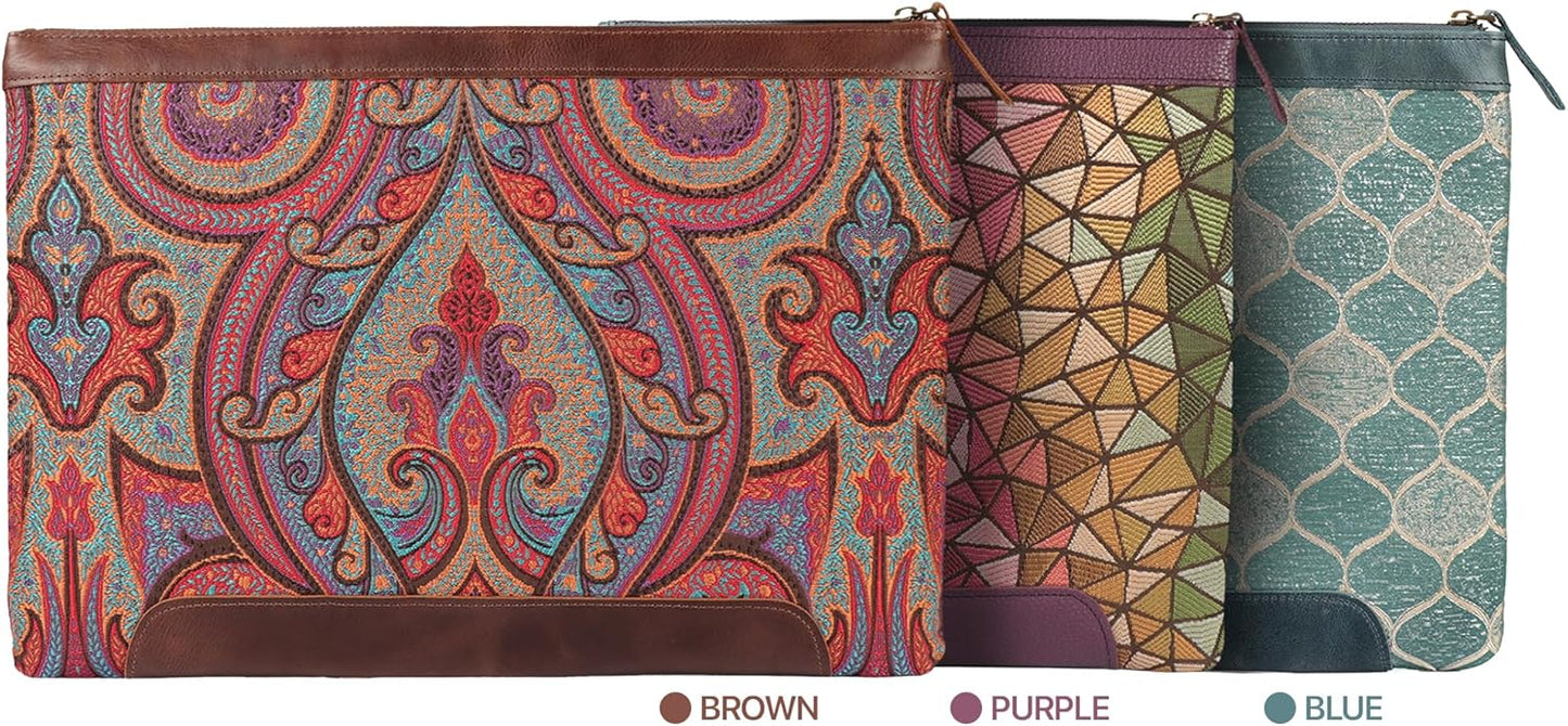 Londo Genuine Leather Laptop Sleeve - Stylish Protection for MacBook M1 M2 M3 Pro Max