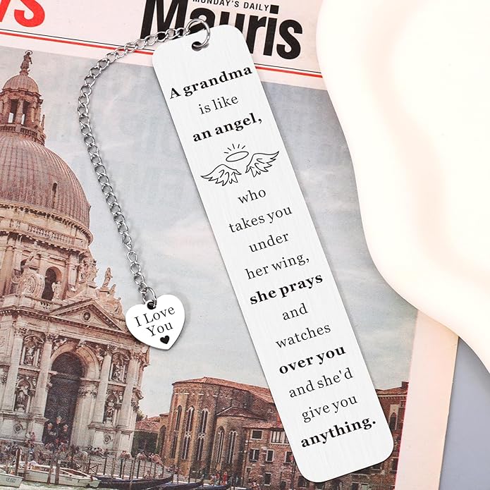 Grandma Christmas Gifts, Grandma Gifts, Grandma Birthday Gifts, GiGi Gifts for Grandma, Bookmark Gifts for Grandma Unique, Great Grandma Gifts,New Grandma Gifts,Mothers Valentines Day Gift for Grandma