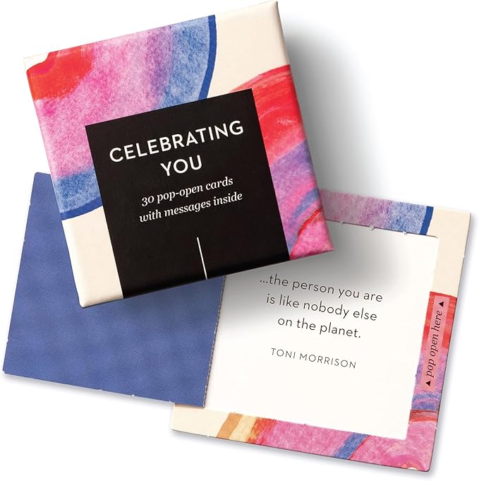 Compendium ThoughtFulls Pop-Open Cards — Celebrating You — 30 Pop-Open Cards, Each with a Different Inspiring Message Inside
