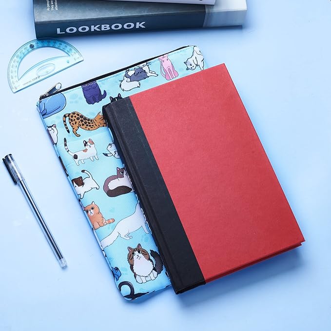 Book Sleeve for Book Lovers, Bookish Book Protector, Book Covers for Paperbacks, Washable Fabric, Book Sleeves with Zipper, Medium 11 Inch X 8.7 Inch