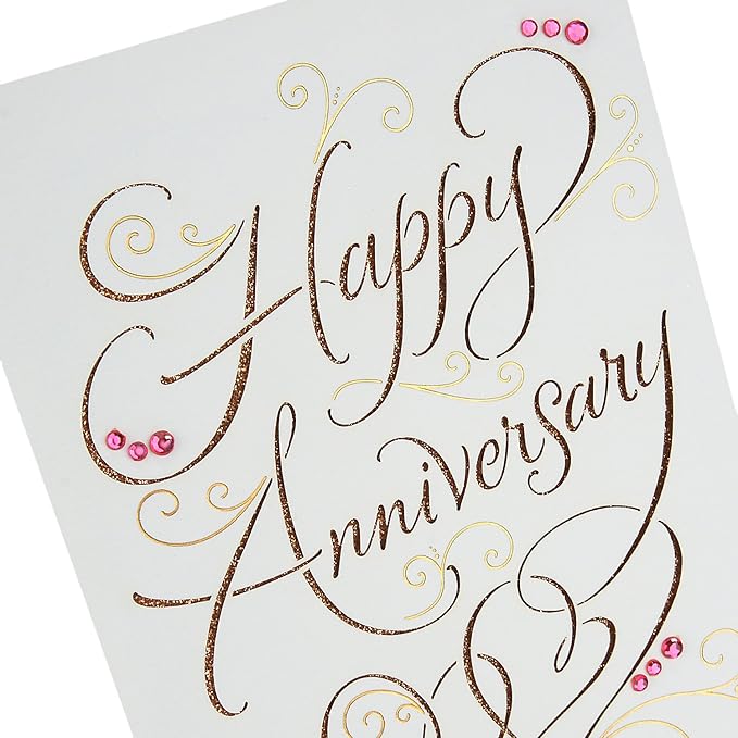 Hallmark Signature Anniversary Card for Couple (Happy Anniversary)