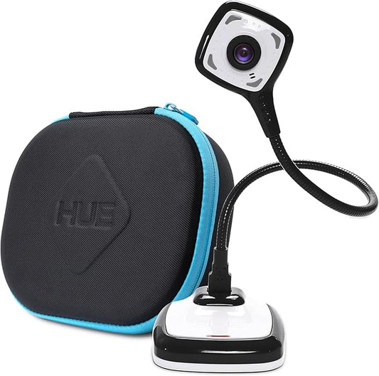 HUE HD Pro Flexible USB Video and Document Camera/Visualiser (Black Camera with Black Carry Case)