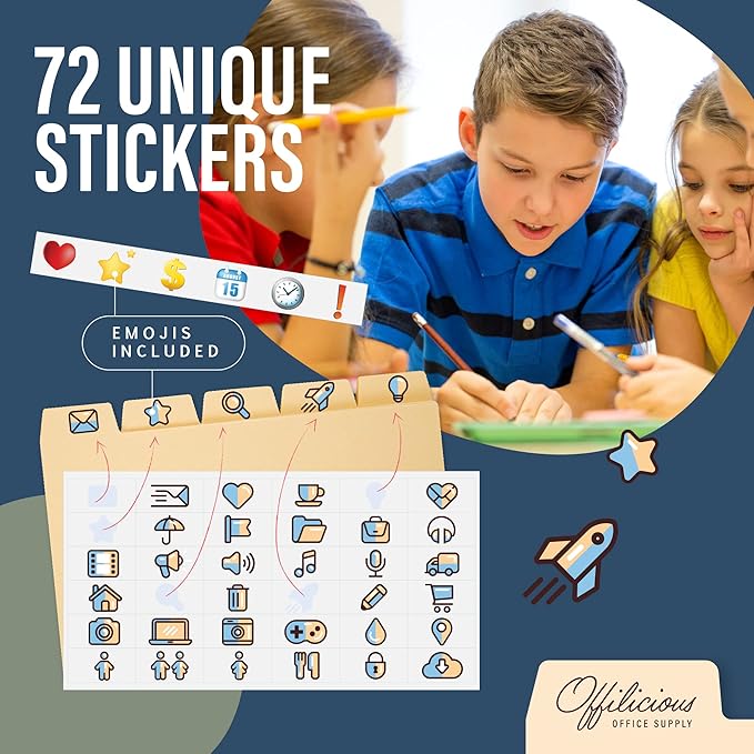 Black Index Card Holder 4x6 - Index Card Box With Index Card Dividers, Ruled Cards & Stickers - Index Card Organizer, Recipe Card Box - Flash Card Holder Box