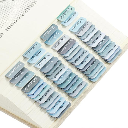 Mr. Pen- Bible Tabs, 75 Tabs, Laminated Bible Tabs for Women and Men, Bible Tabs for Study Bible, Bible Index Tabs, Bible Book Tabs, Bible Labels Tabs, Mr Pen Bible Tabs