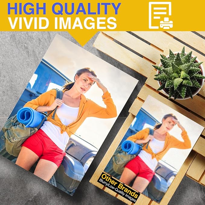 Printable Magnet Sheets Non Adhesive,8.5 X11 Inches for Inkjet Printers,10 Sheets Matte Cuttable Magnetic Paper,12mil Thickness DIY Flexible Magnet Photos