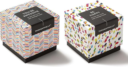 Compendium ThoughtFulls Pop-Open Cards — 2-Pack of You're Awesome, Be Happy — 60 Pop-Open Cards, Each with a Different Message Inside