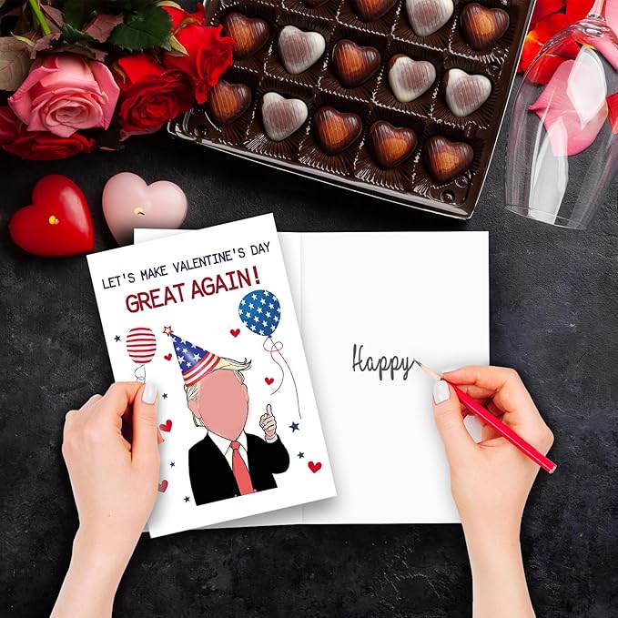 Happy Valentines Day Gifts for Him Her, Funny Valentines Day Card for Boyfriend Girlfriend, Romantic Valentine's Day Card Gifts for Women Men, Love Card