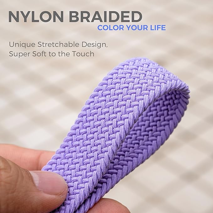 SENLLY Car Keychain, Stretchy Key Holder, Original Elastic Anti-Drop Design Finger Lanyard Strap