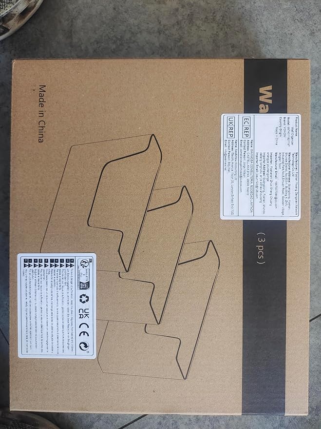 YOHOM No Drilling File Holders (Grey 3)