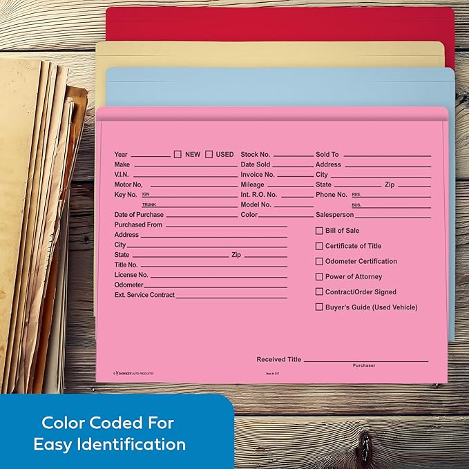 Printed Heavy Duty Deal Jackets - Pink (100 Shrink Wrapped)