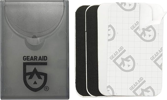 GEAR AID Tenacious Tape Mini Patches with Peel-and-Stick Adhesive Repairs Holes and Tears in Winter Gear, Down Puffer Jackets, Sleeping Bags, Tents and Rain Gear