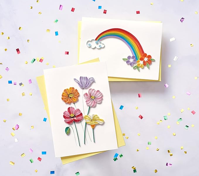 Papyrus Premium Birthday Quilling Card (Happy Birthday)