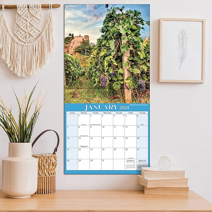 TURNER PHOTOGRAPHIC Vineyards 12X12 Photo Wall Calendar (24998940057)