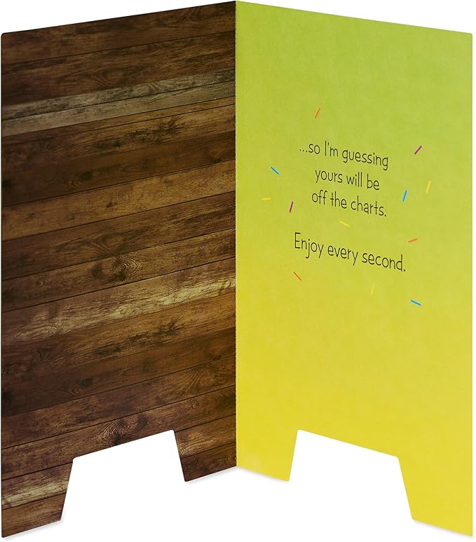 American Greetings Birthday Card (Off the Charts)