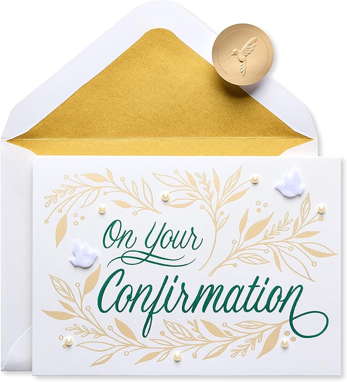 Papyrus Confirmation Card (God's Love)