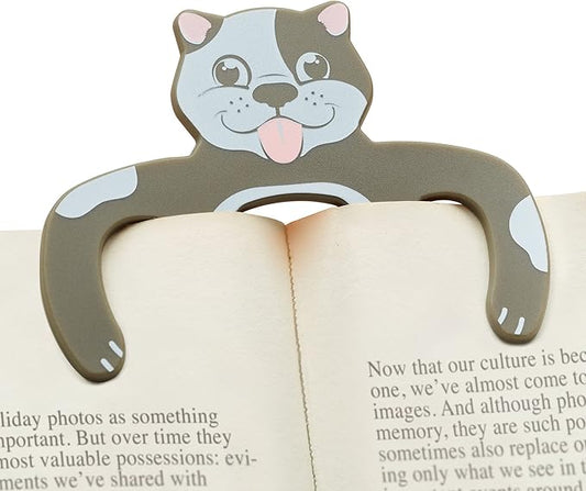 Page Pals Bookmark Bookholder | Page Holder | Music Holder Clip | Music Paper Holder | Magazine, Cookbook | Reading in Bed at Home | Office, Desk, Kitchen Use | Novelty Reading Gift Idea
