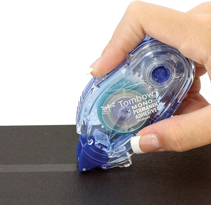 Tombow 62107 Mono Adhesive Refill Permanent, 1/3-Inch-by-472-Inch