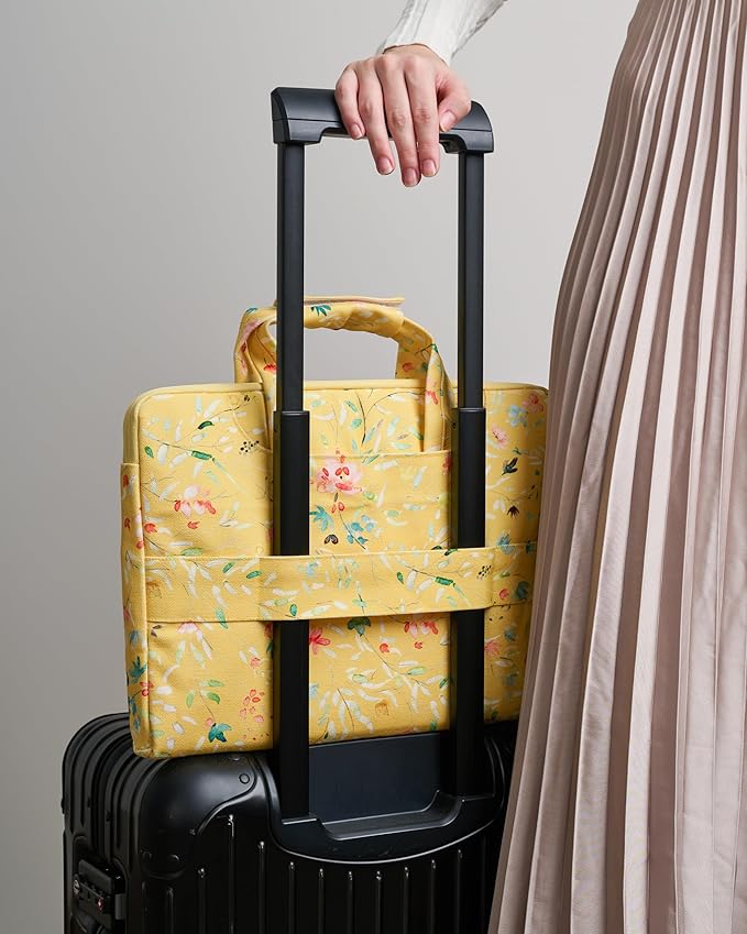 Maison d'Hermine Laptop Bag upto 15.6 inch Stain and water repellent Cotton canvas - Colmar