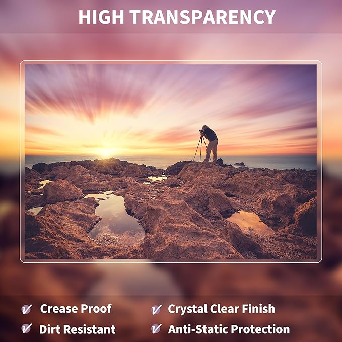 Binditek 100 Pack 3 Mil Thermal Laminating Pouches, 9x11.5 Inches Laminating Sheets, for Letter Size, Ultra Clear, Glossy, Hold 8.5x11 Inches, Heat Seal, Office School Supplies