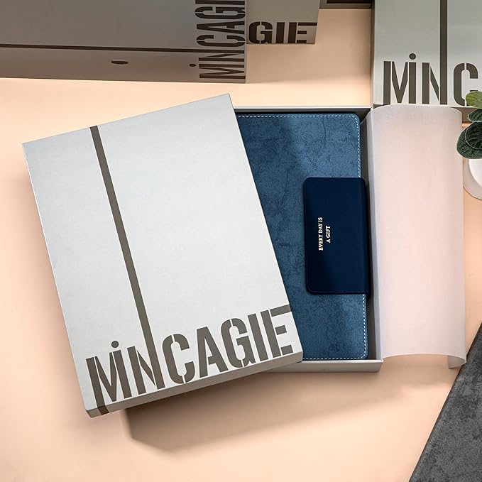 Lined Leather Journals for Writing B5 Large Journaling Notebooks with 100 GSM Thick Paper Journal Notebook for Men & Women with Buckle Closure Travel Work Note Taking Diary, 7.28" x 10.23", Blue