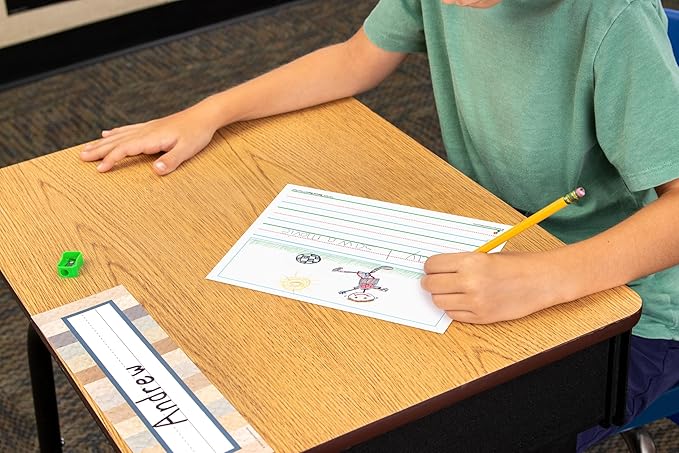 Teacher Created Resources Smart Start K-1 Story Paper: 360 Sheets (76513),White