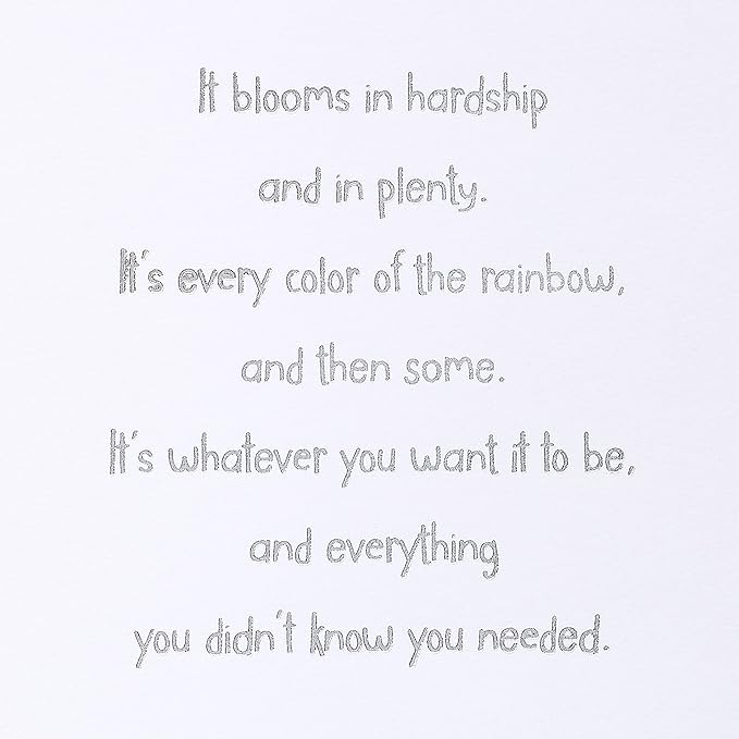 American Greetings Wedding Card (It Blooms)