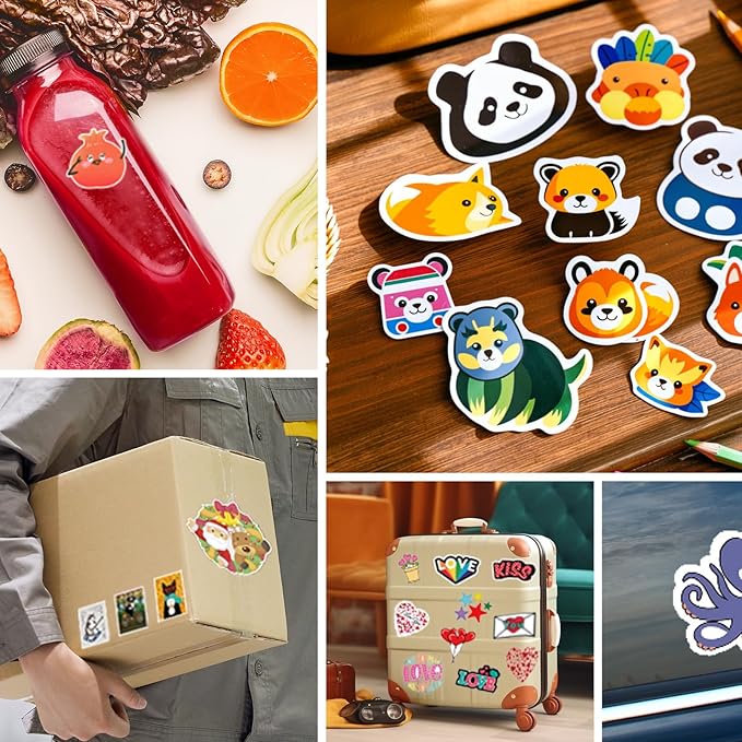 30 Sheets Premium Printable Vinyl Sticker Paper for Inkjet Printers Glossy White 8.5x11 Inch Waterproof & Vibrant Colours Retains Ink Well Tear Resistant Great for Cutting Machines