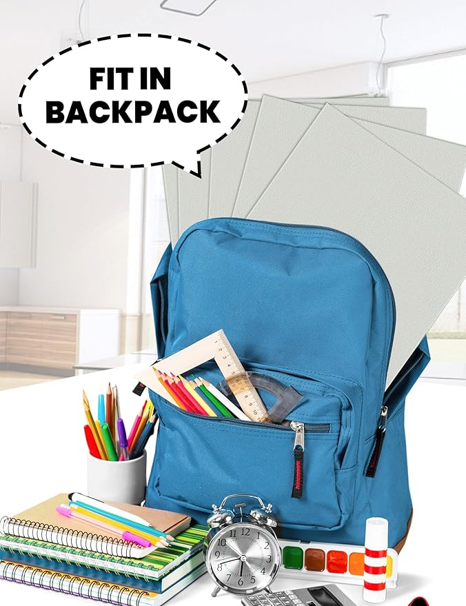 SUNEE Folders with Pockets (25 Pack, Warm Gray), 2 Pocket Folders Fit Letter Size Paper, Paper File Folder for School Office Home Business, Textured Paper