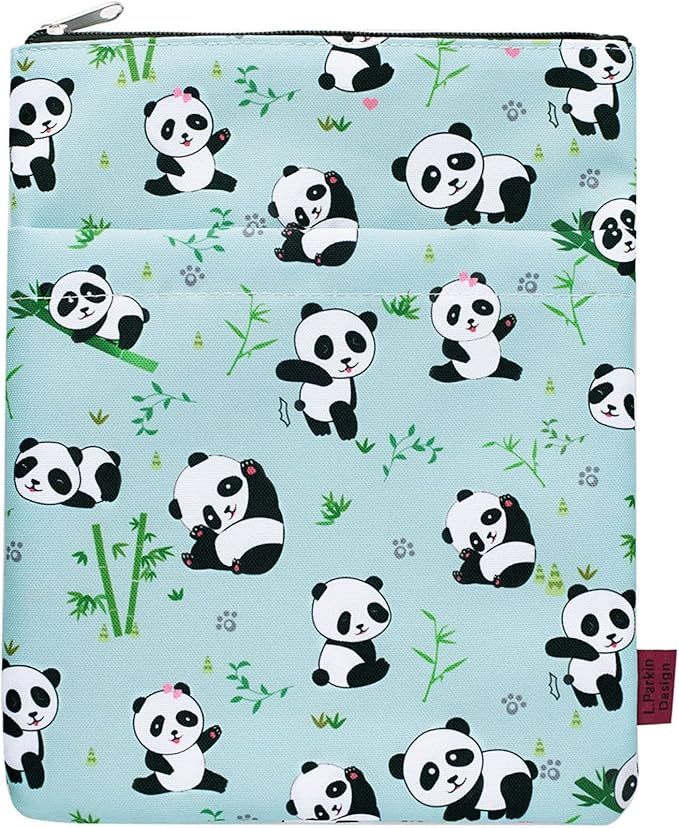 Book Sleeve for Book Lovers, Bookish Book Protector, Book Covers for Paperbacks, Washable Fabric, Book Sleeves with Zipper, Medium 11 Inch X 8.7 Inch