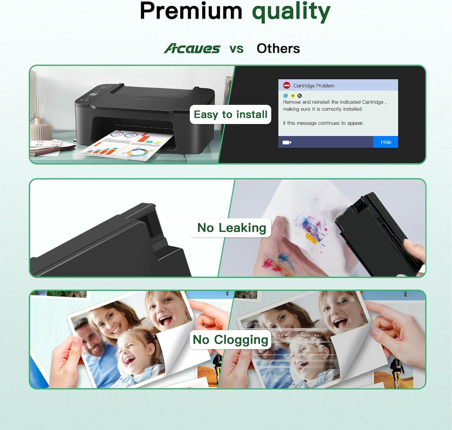 936XL 936 Ink Cartridges High Page Yield with Chip Compatible for HP 936 Ink Cartridges Combo Pack 936 XL 936e Work for OfficeJet Pro 9110 9120 9122 9125 9130 Wide Format 9730 9720 Printer, 4-Pack