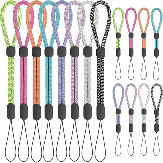 Hand Wrist Strap Lanyard, Adjustable Nylon Colorful for Mobile Phone, Camara, USB Flash Drive, ID Name Tag Badge