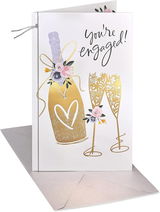 American Greetings Engagement Card (Happy Ever After)