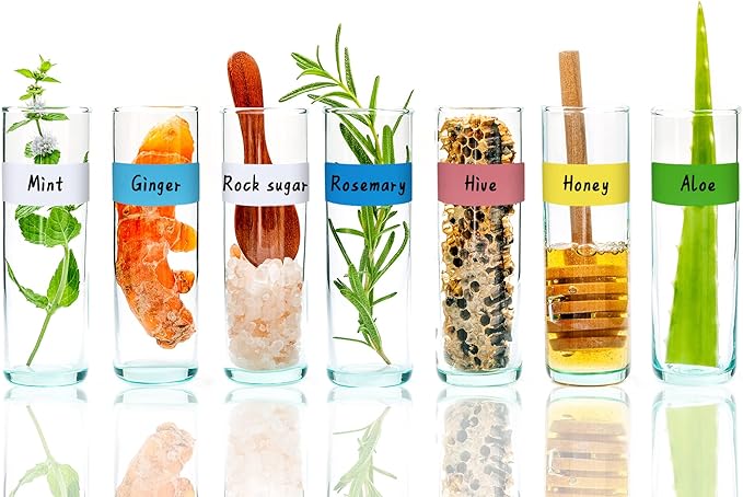 Hybsk 2x1 inch Color Direct Thermal Labels for Shipping, Barcodes, Address, Compatible with Rollo Label Printer & Zebra Desktop Printers,(2"x1",Light Blue)