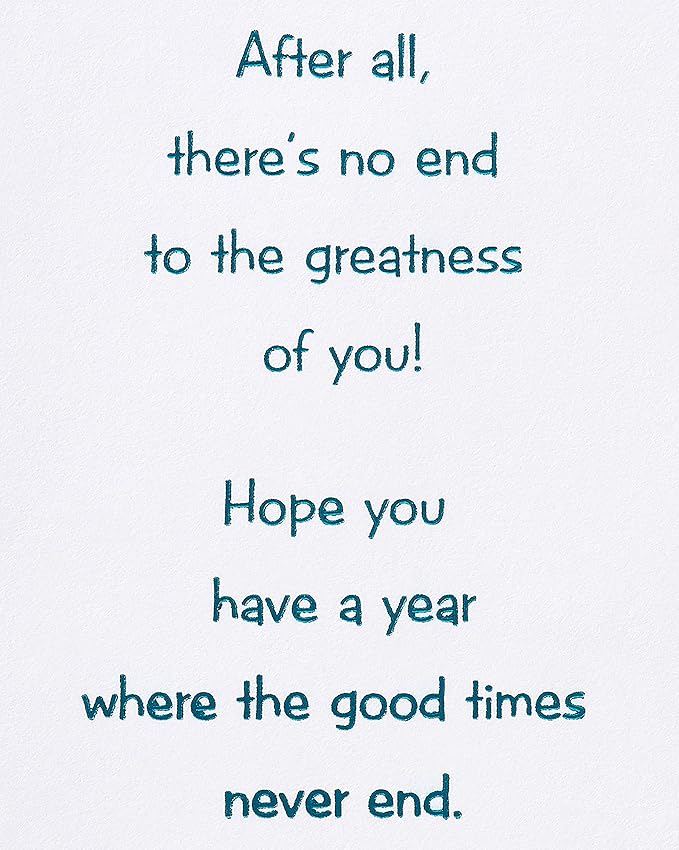 American Greetings Belated Birthday Card (I Know It's Late)