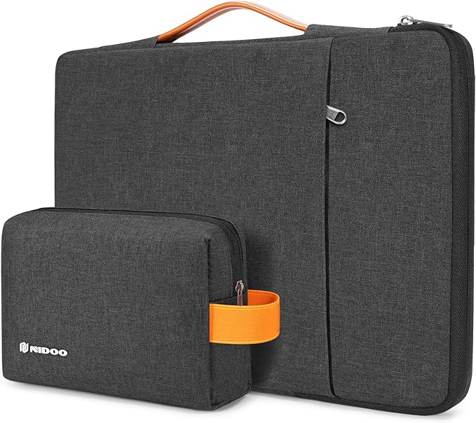 NIDOO 17.3 inch Laptop Sleeve Computer Carrying Case Bag for 17.3" Lenovo Legion 5 / IdeaPad L340 / HP Gaming Pavilion 17 / ZBook Fury 17.3 / Acer Chromebook 317/ Asus ZenBook Pro 17 / Dell G7 17