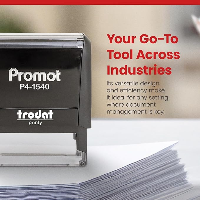 Promot Client's Copy - Self Inking Rubber Stamp - Ink Stamps
