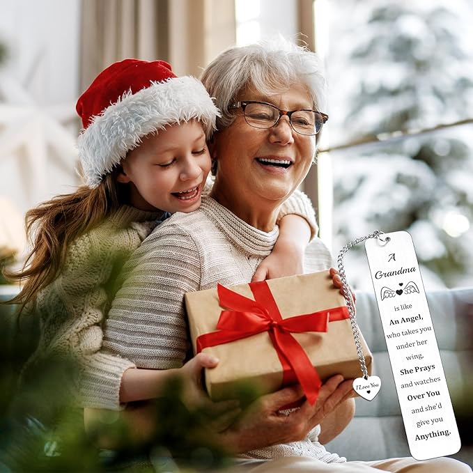 Christmas Gifts for Grandma, Great Grandma Gifts, Bookmark Gifts for Grandma, Grandma Christmas Gifts, Grandma Gifts from Grandkids, Valentine's Day Mother's Day Gifts for Grandma, Regalos Para Abuela