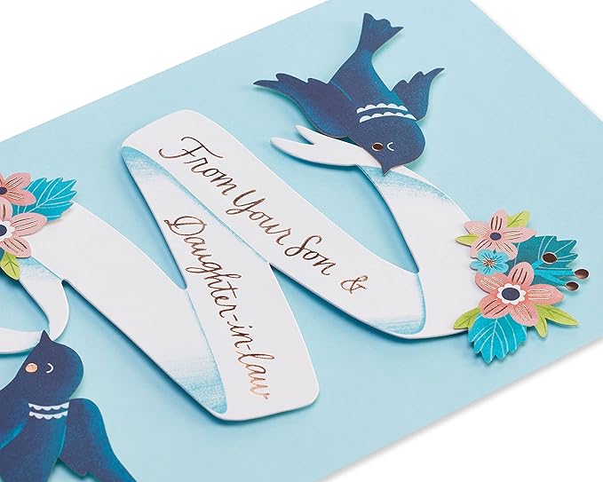 American Greetings Mothers Day Card from Son and Daughter-In-Law (People We Care About)