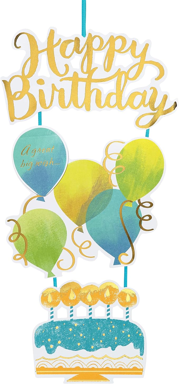 American Greetings Birthday Card (Great Big Wish)